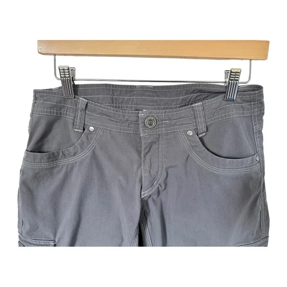 Kuhl Splash Cargo Hiking Shorts 11" Bermuda Short Shadow Gray Size 6 - Picture 7 of 13